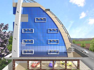 Commercial Building for Airtel Office - Kolhapur