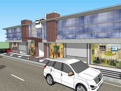 Commercial Shopping Complex at Mhaswad